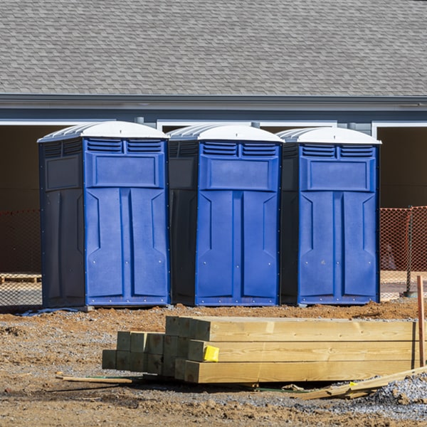 what is the cost difference between standard and deluxe porta potty rentals in Marple